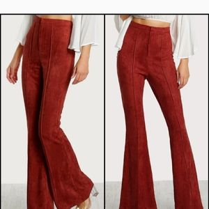 SHEIN fit and flare bottom pants